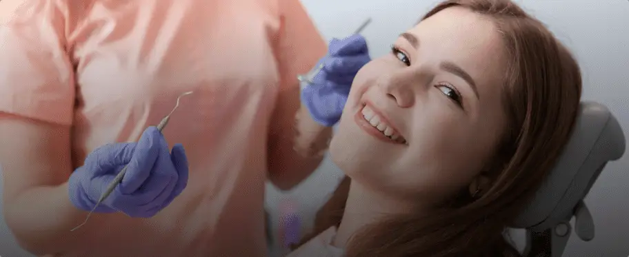 Professional teeth whitening