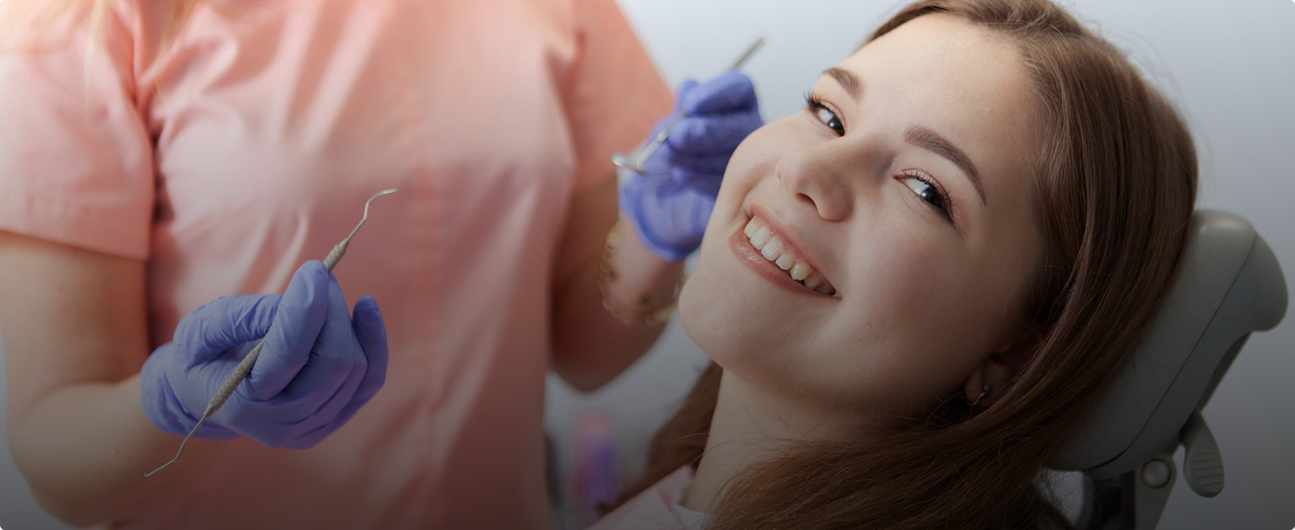Professional teeth whitening